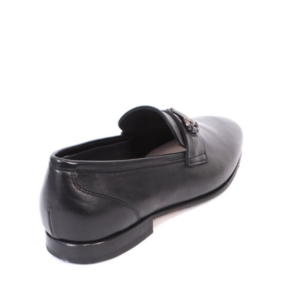 Giovanni Conti 7123 Black Leather Classic Dress Shoes - Picture 4 of 8